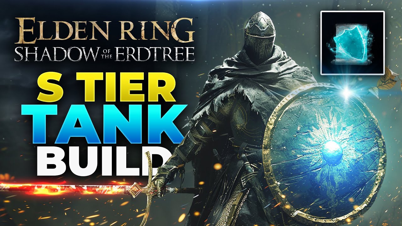 The BEST Tank Shield Build For Elden Ring DLC! (EASY MODE)
