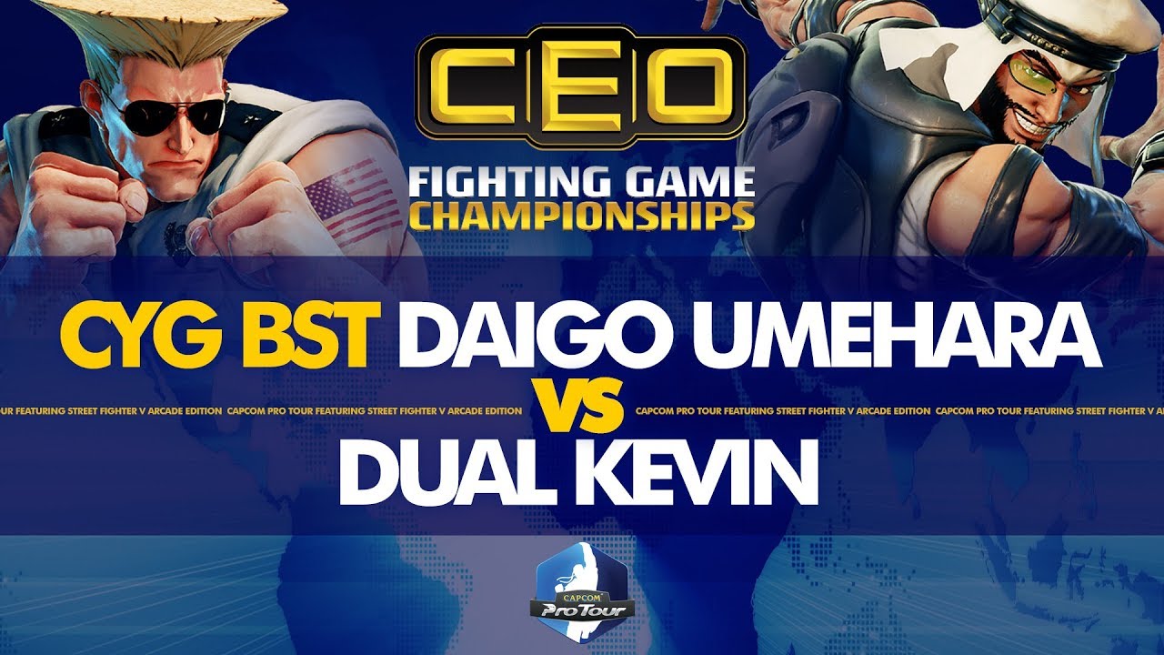 CYG BST Daigo Umehara (Guile) vs Dual Kevin (Rashid) - CEO 2019 Top 24 - CPT 2019