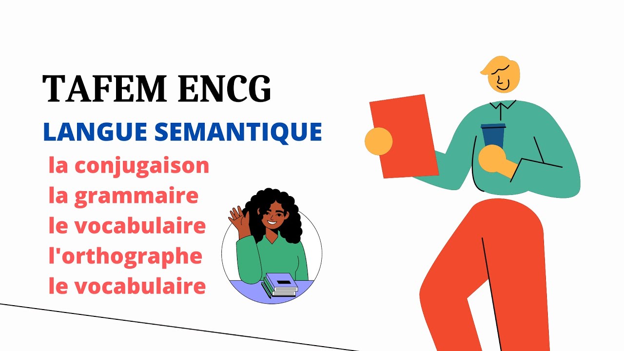 Se préparer au TAFEM ENCG 2017   | 30 questions de linguistique sémantique || #ENCG #TAFEM