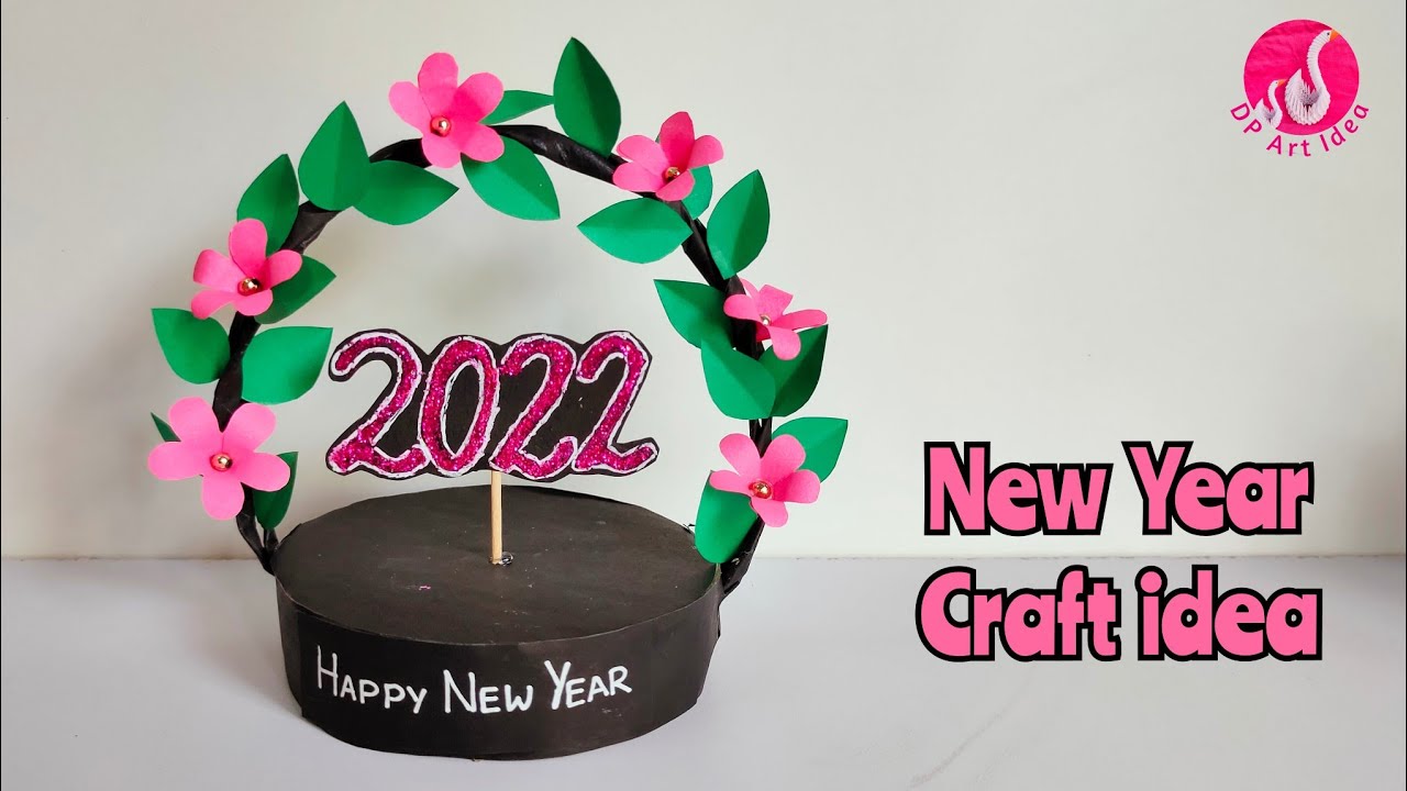 Happy New Year Craft Idea || New Year DIY Gift || 2022 Craft Idea || Paper Craft