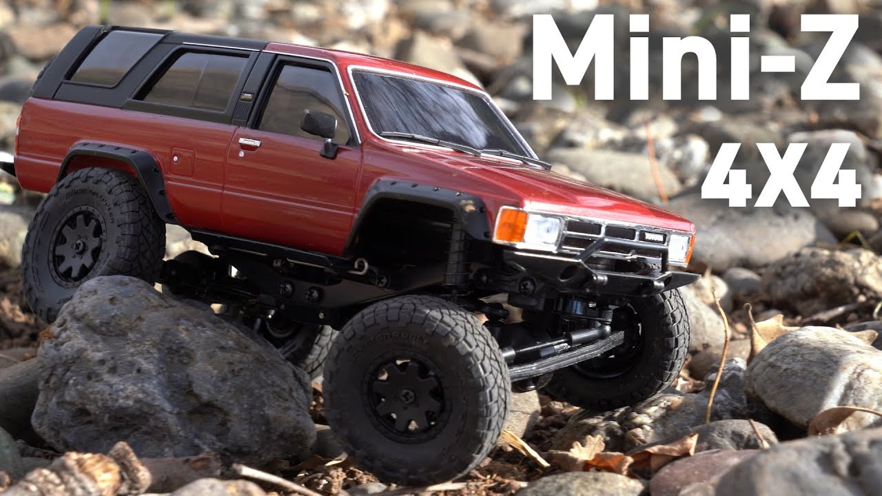 Toyota 4Runner Crawling: The Kyosho Mini-Z 4X4 1/24 Scale Truck