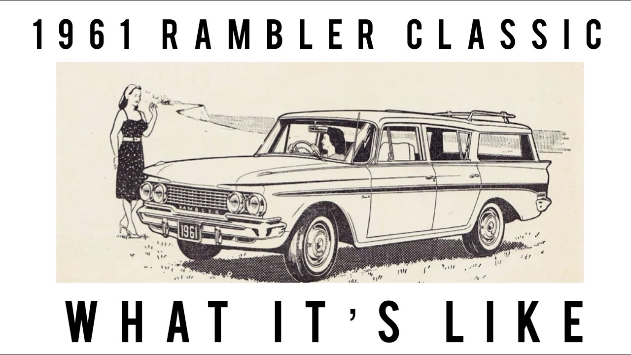 1961 AMC Rambler classic deluxe cross country wagon review