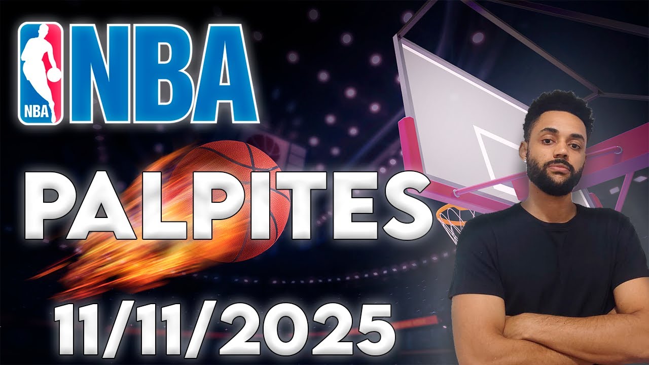PALPITES NBA DE HOJE 🏀 PARTIDAS + JOGADORES 🏀 - 11/11/2025