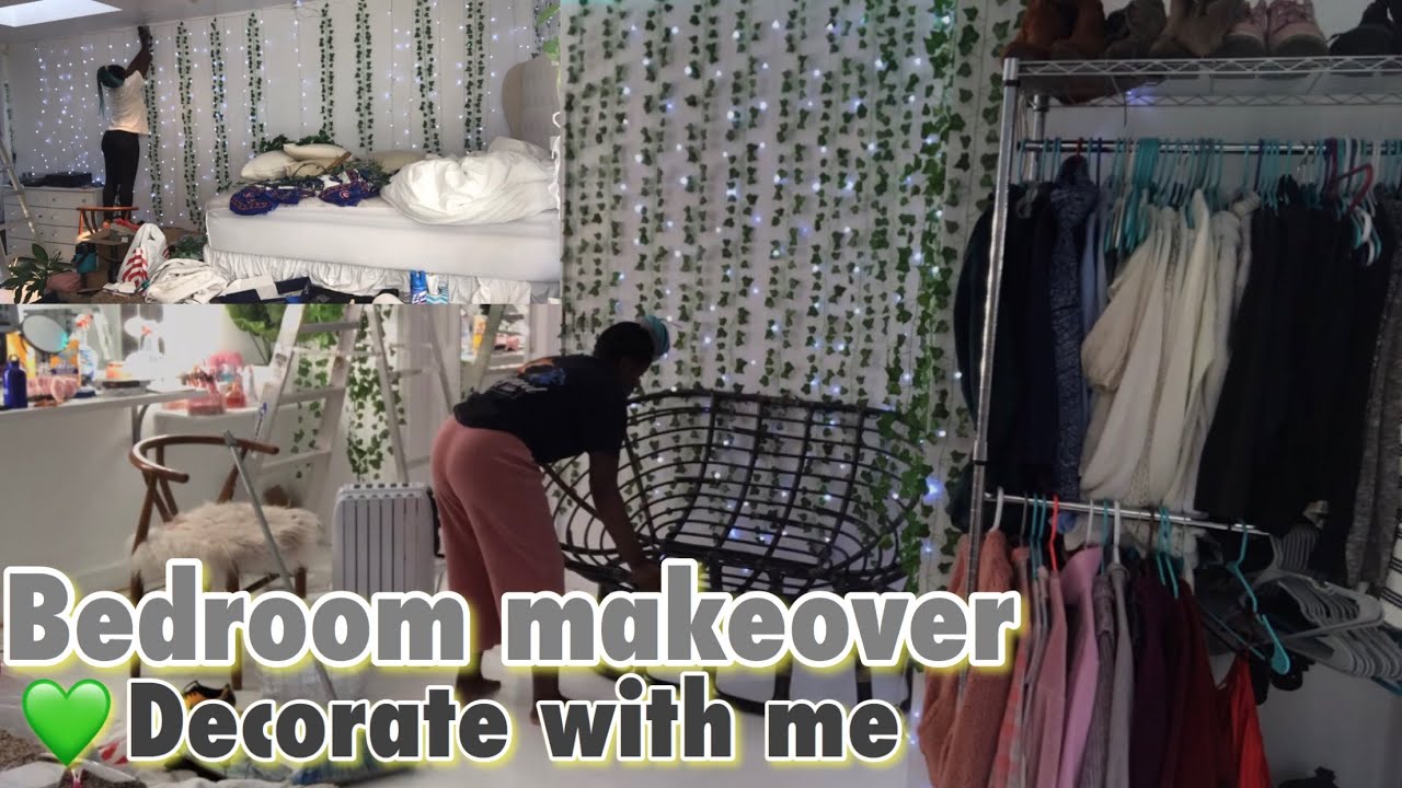 EXTREME BEDROOM MAKEOVER PART 3/CLEAN AND DECORATE WITH ME + FULL Room TRANSFORMATION 2019 / FIRMOO