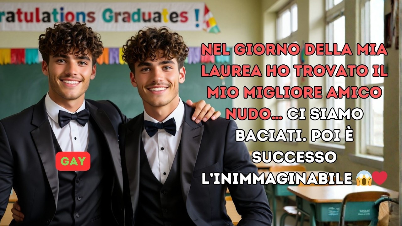 NEL GIORNO DELLA MIA LAUREA HO TROVATO IL MIO MIGLIORE AMICO NUDO IN CAMERA MIA… I | Confessione Gay