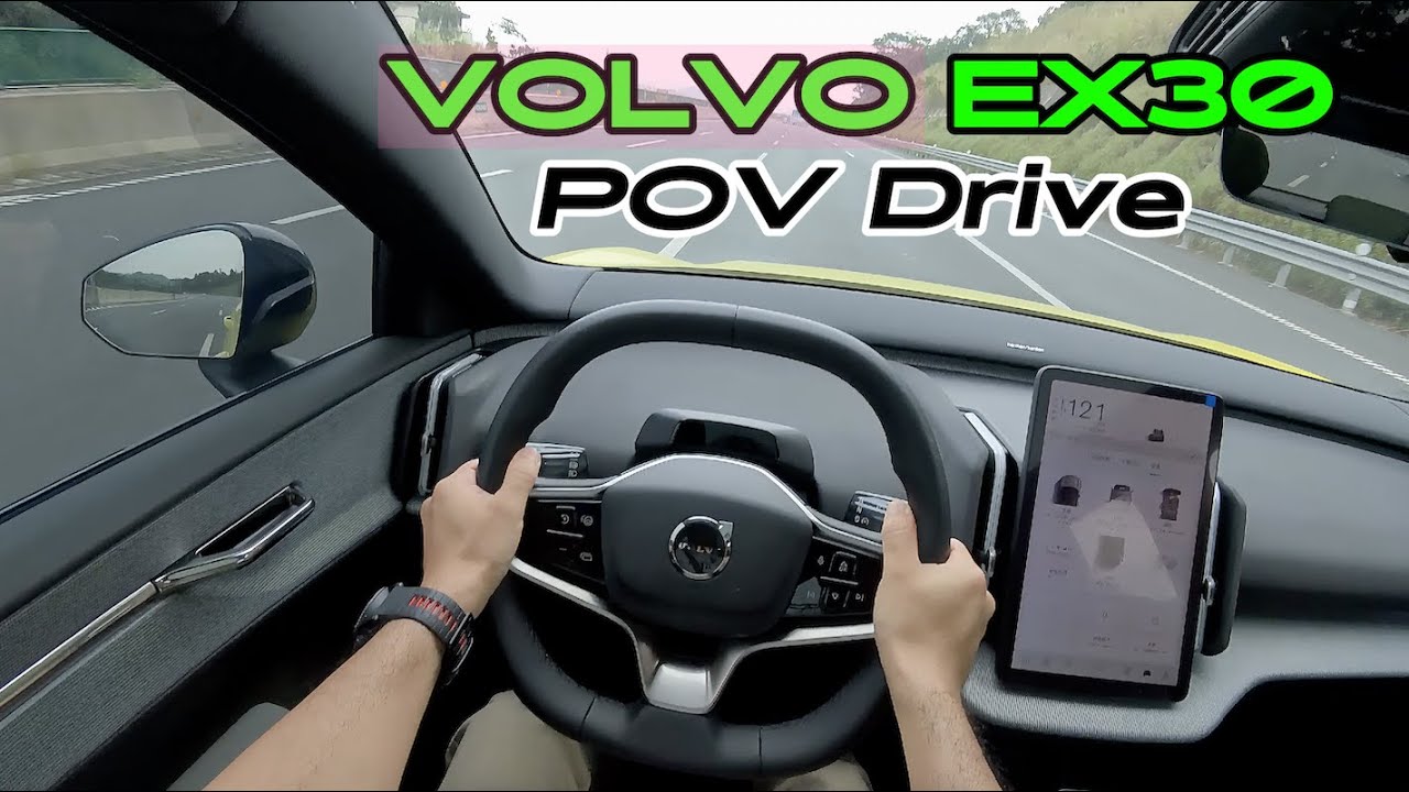 2025 VOLVO EX30 POV Test Drive//5s⚡️60-100 mph