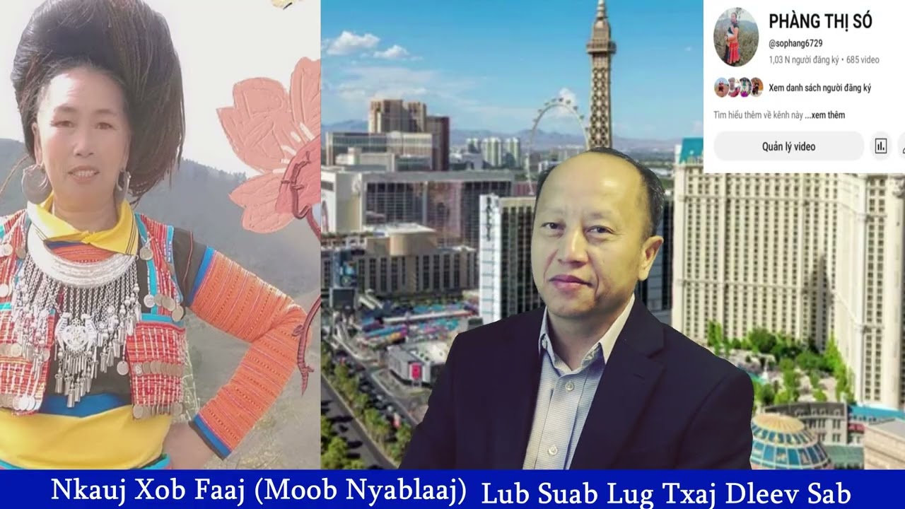 Nkauj Xob Faaj (Nkauj Moob Vietnam) Lub Suab Lug Txaj Zoo Khua Sab Hab Dleev Sab - 8/18/25