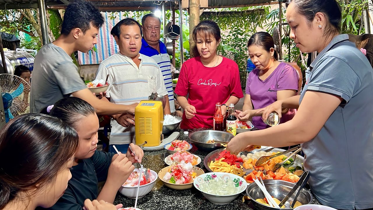 Buffet Trái Cây 9 Loại Hoành Tráng | Vinh & Truyen
