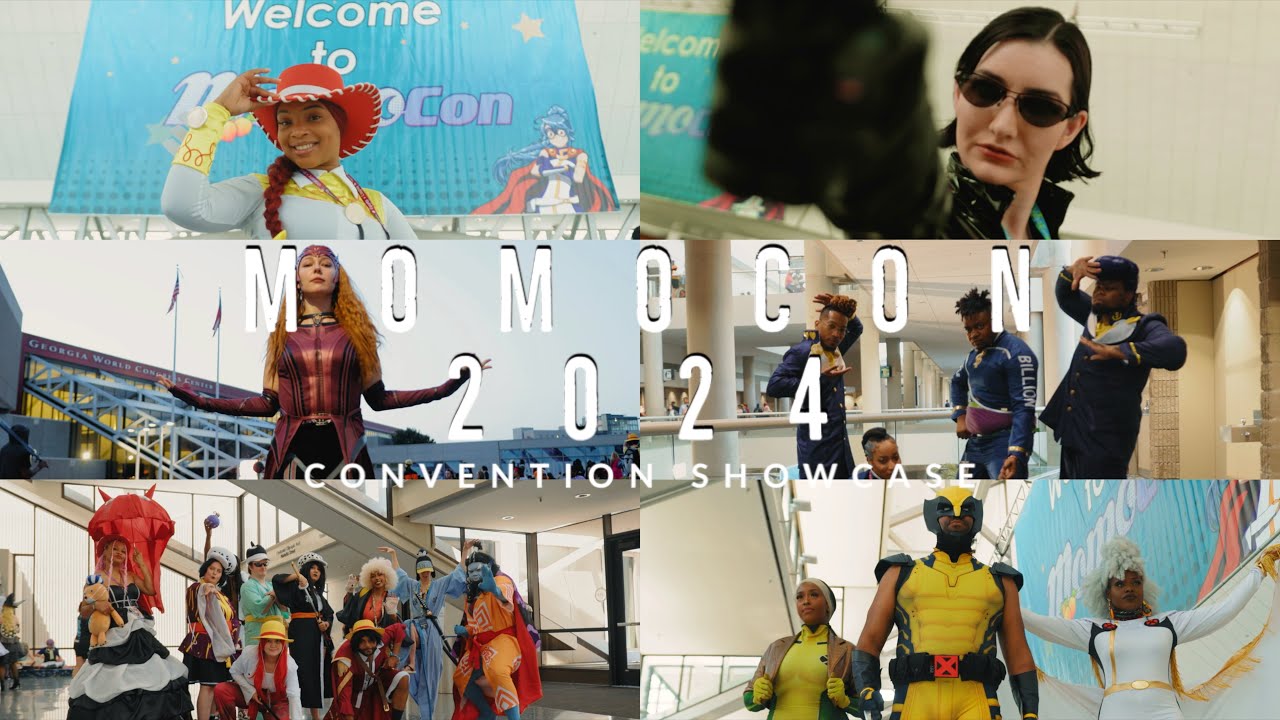MOMOCON 2024 CONVENTION SHOWCASE | 4K COSPLAY HIGHLIGHTS | ATLANTA ANIME CONVENTION