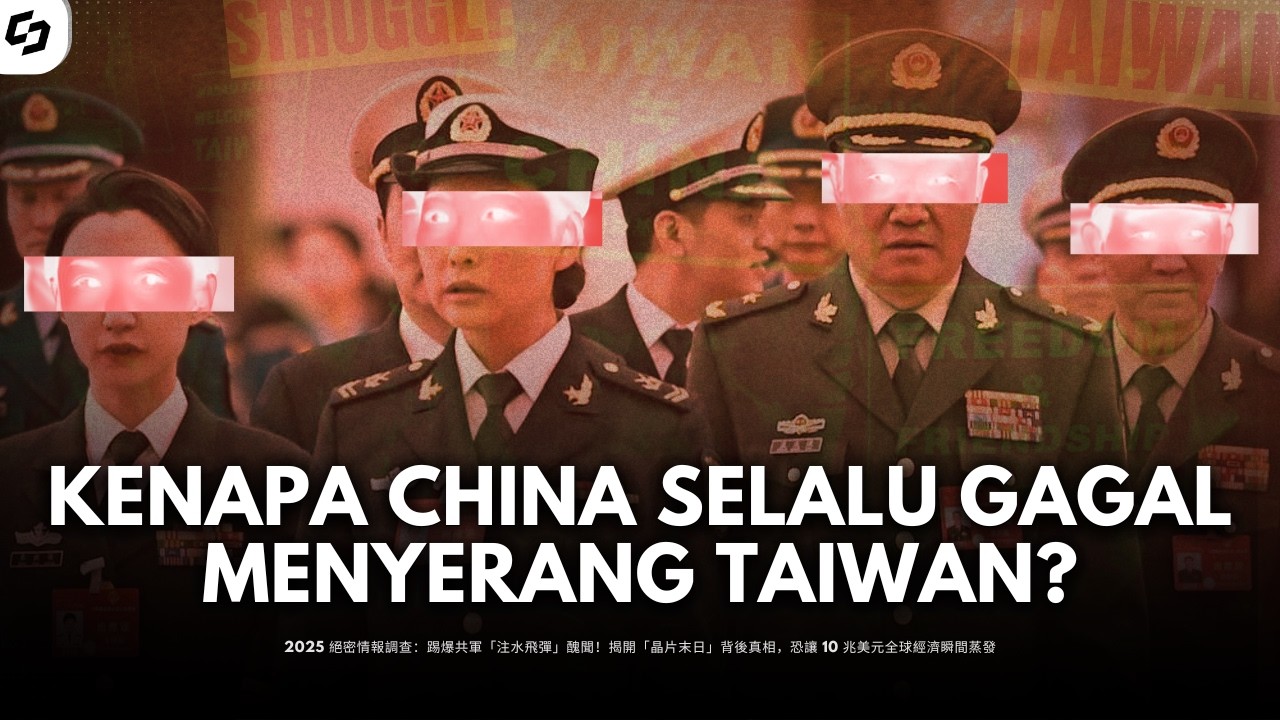 APA SEBENARNYA PENYEBAB KETAKUTAN CHINA DALAM MENYERANG TAIWAN?