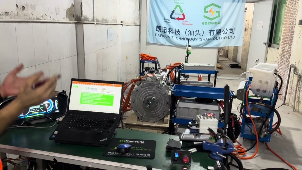 Rawsuns 860KW EV Direct Drive System Testing