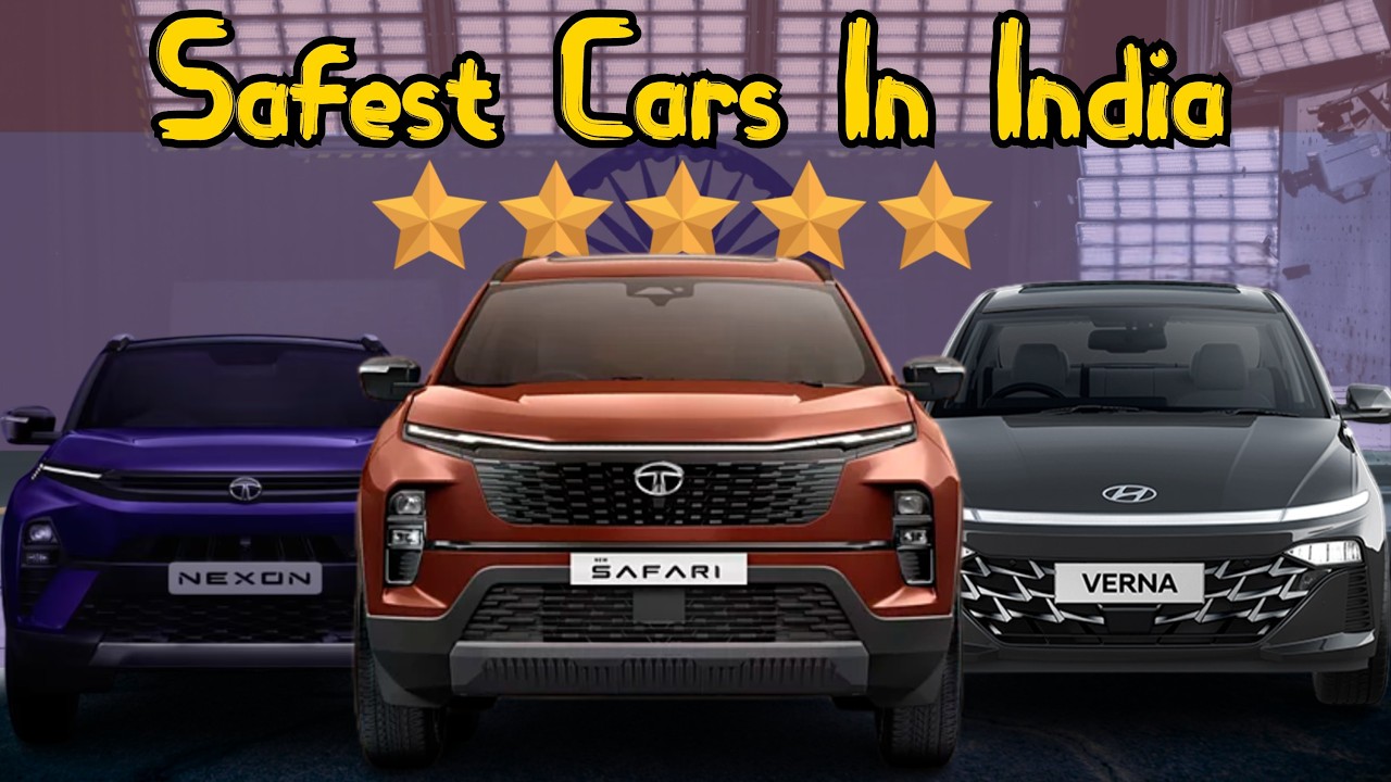 5 Cars That Offer Highest Safety Rating In INDIA 🇮🇳  | Top 5 Safest Cars In India 2024 | Global NCAP