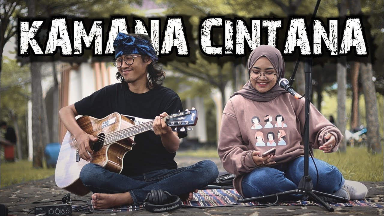 Kamana Cintana - Diah (Versi Akustik Gitar) Cover by Santi Aditya