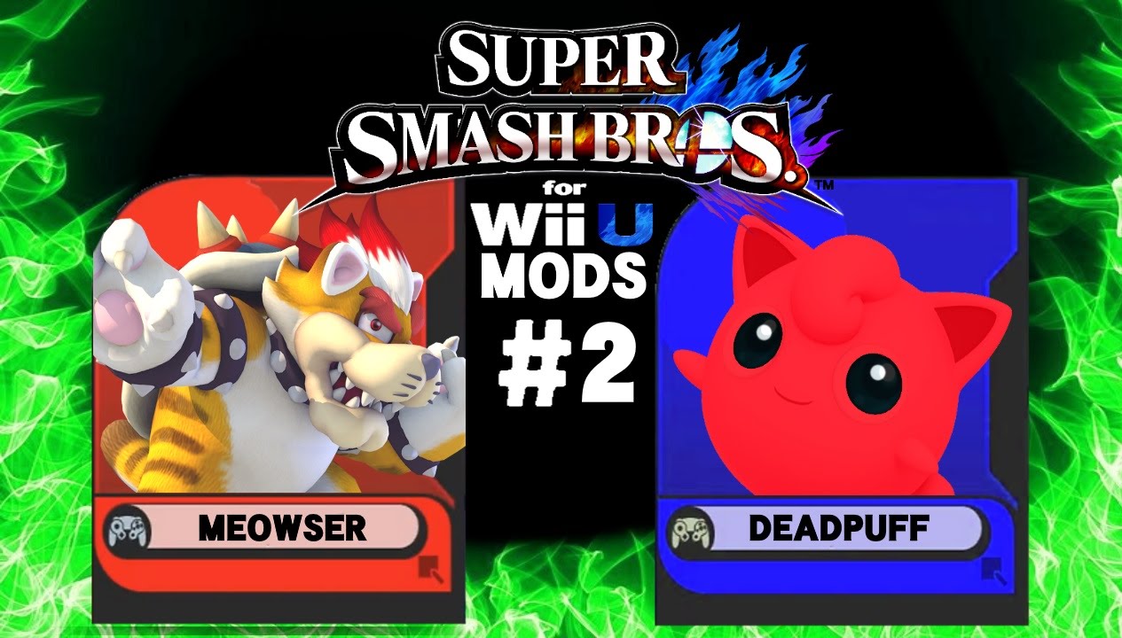Super Smash Bros. Mods #2 - Meowser VS. Deadpuff