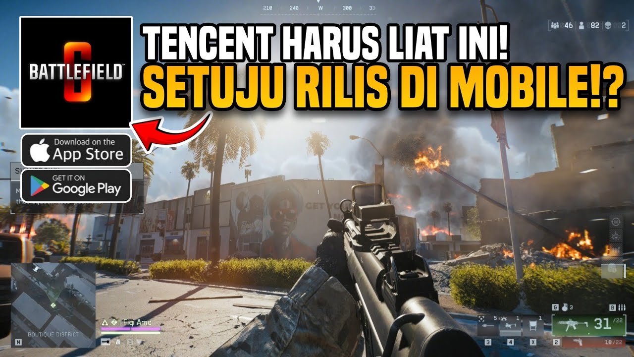 BATTLEFIELD 6 BATTLEROYALE BISA RILIS DI MOBILE! BATTLEFIELD REDSEC ANDROID!!?