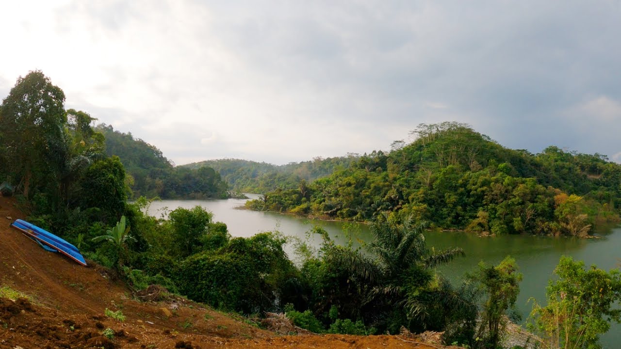 Bendungan Leuwikeris Terbaru di Spot Maribaya Dengan Suasana Pedesaan Sunda di Tepi Sungai Citanduy
