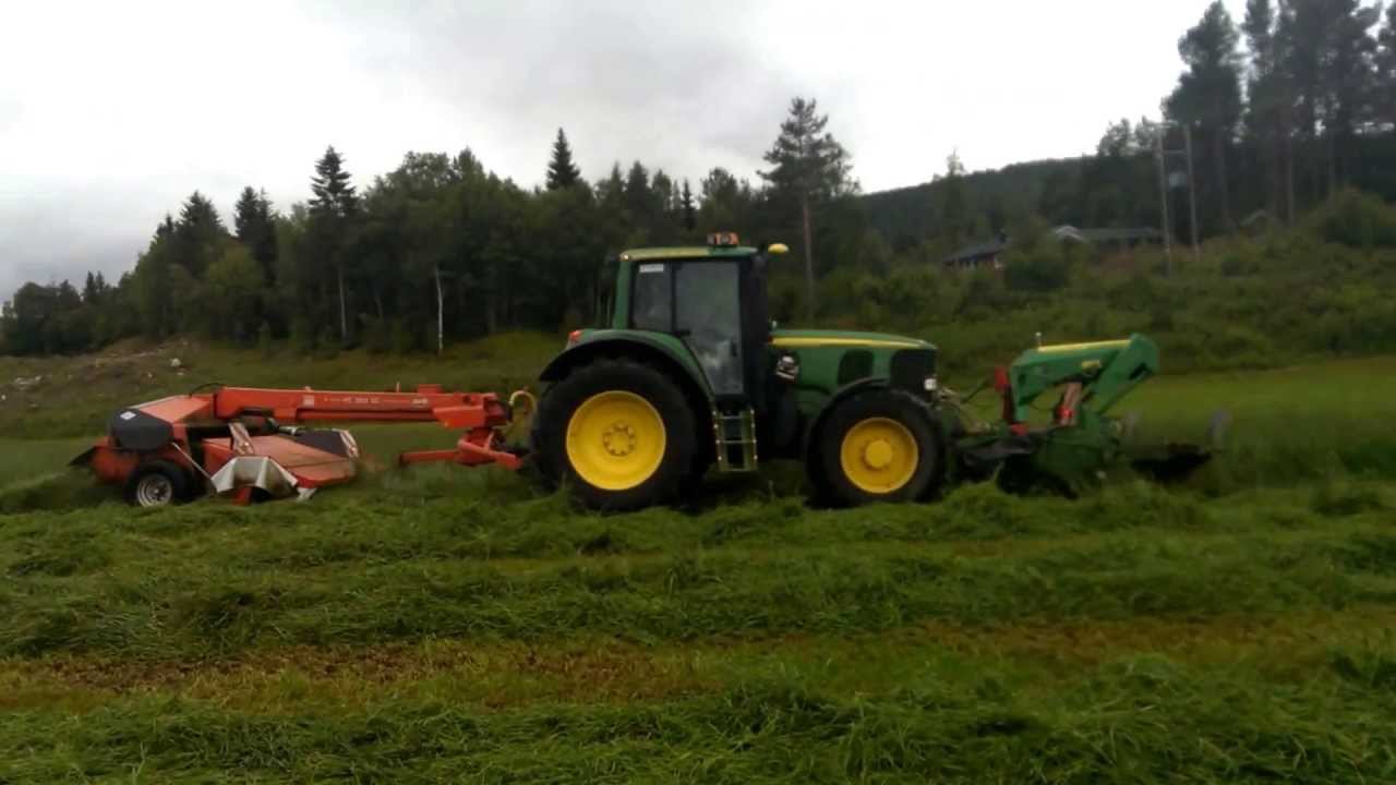 Loe/Lilleås Maskin - Forage harvesting with John Deere 7300