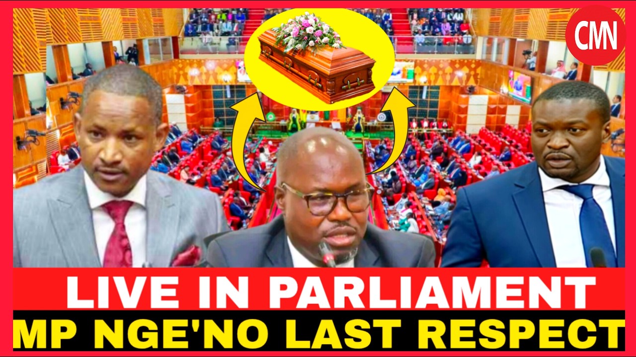 LIVE:MPS IN TEARS AS THEY MOURN THE LATER JOHANA NG'ENO'S DEATH