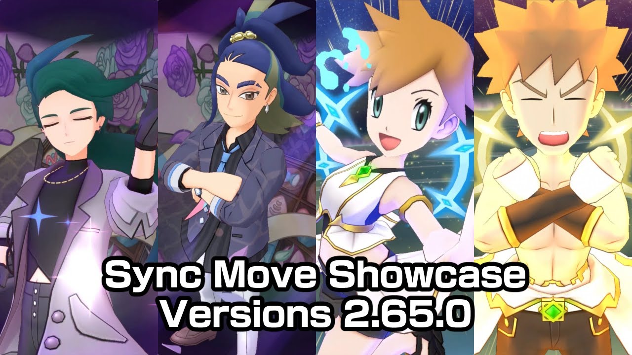 🌈 Sync Move Showcase &ndash; Versions 2.65.0 | Loop x3 | Pok&eacute;mon Masters EX