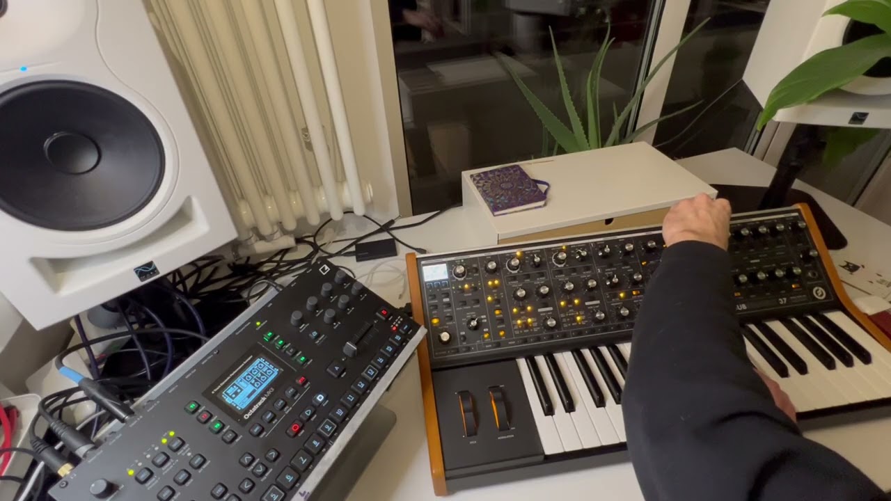 coffee please (a quick Octatrack + Sub37 jam)