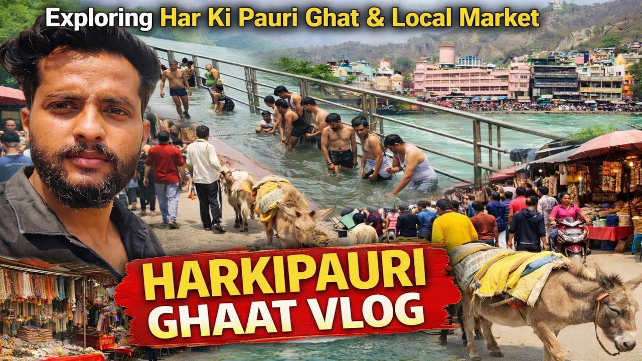 First Time Harki Pauri Ghat | Ganga Snaan Experience | Haridwar Vlog Part 2