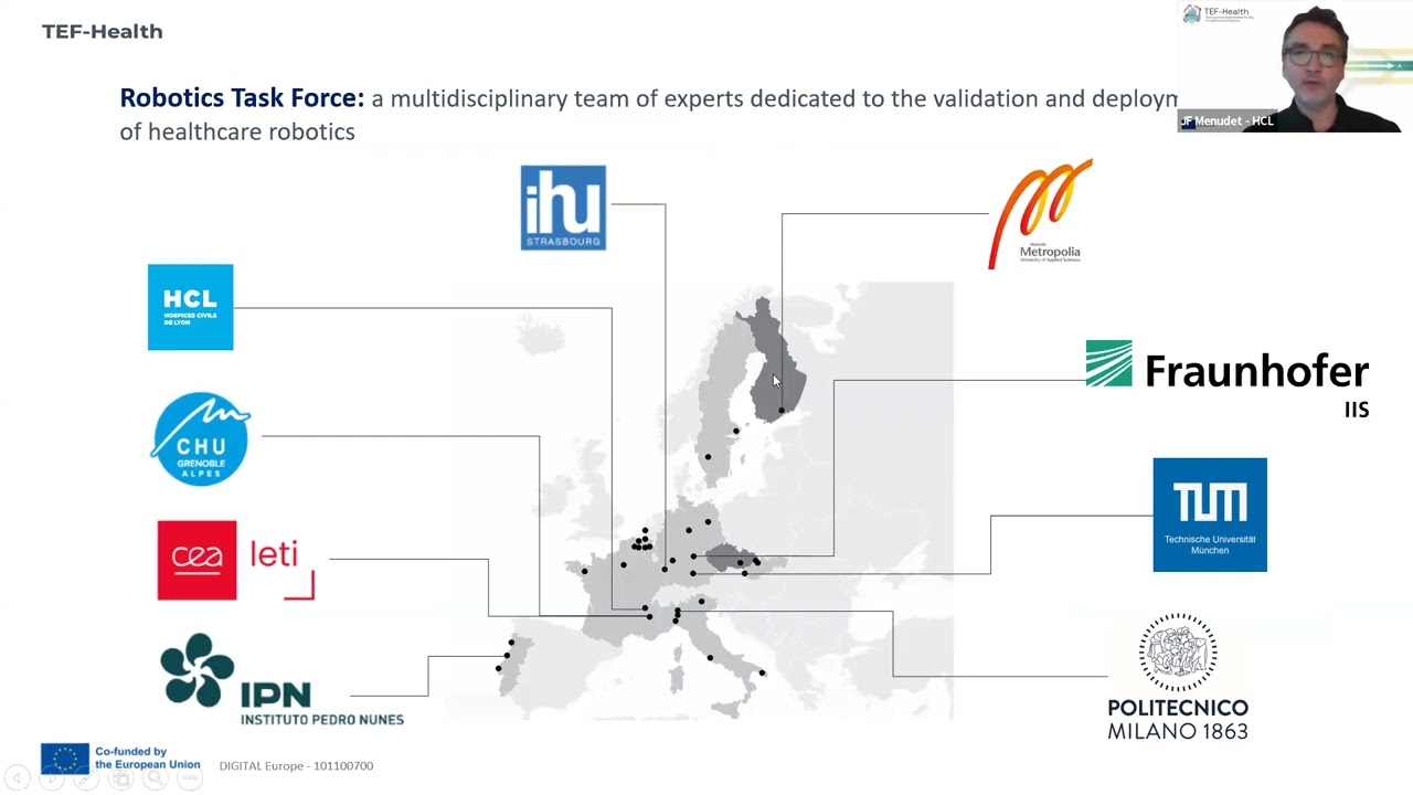From Prototype to Market: Accelerating Healthcare Robotics Validation in Europe with TEF-Health