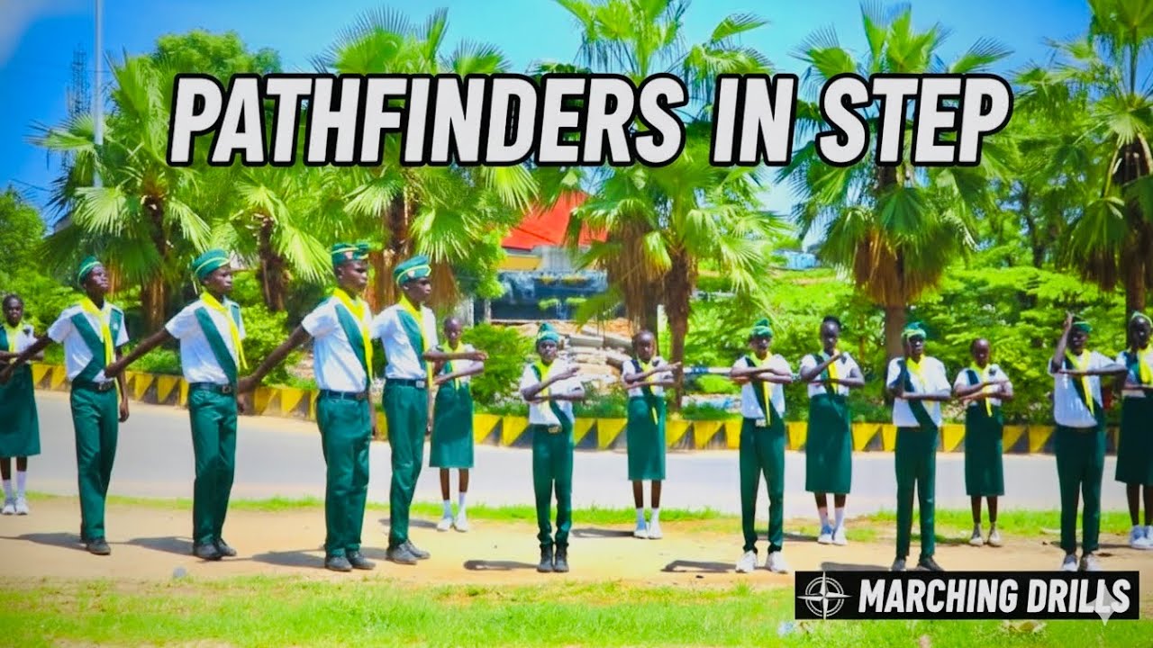 Gambella olive pathfinder marching and drill 