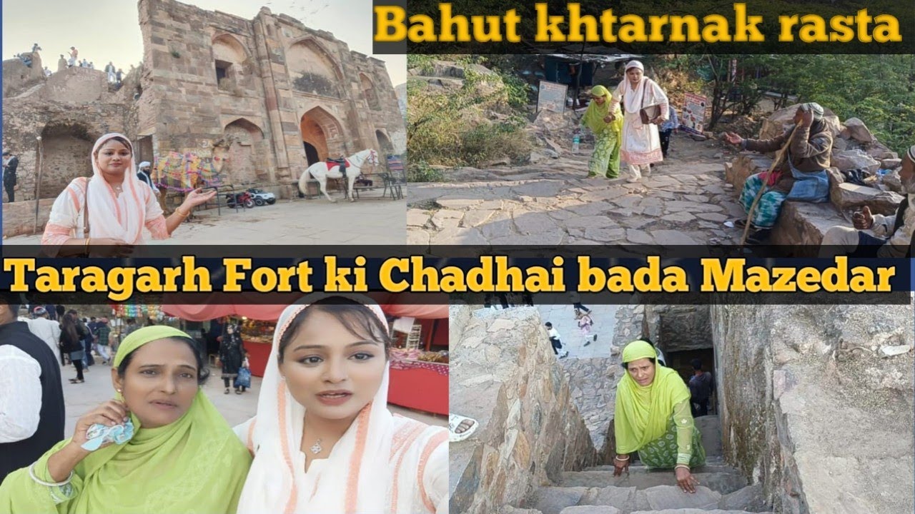 Taragarh Fort | Ajmer Taragarh ki chadhai | Taragarh Jadui Patthar | #viral #ajmer #taragarh