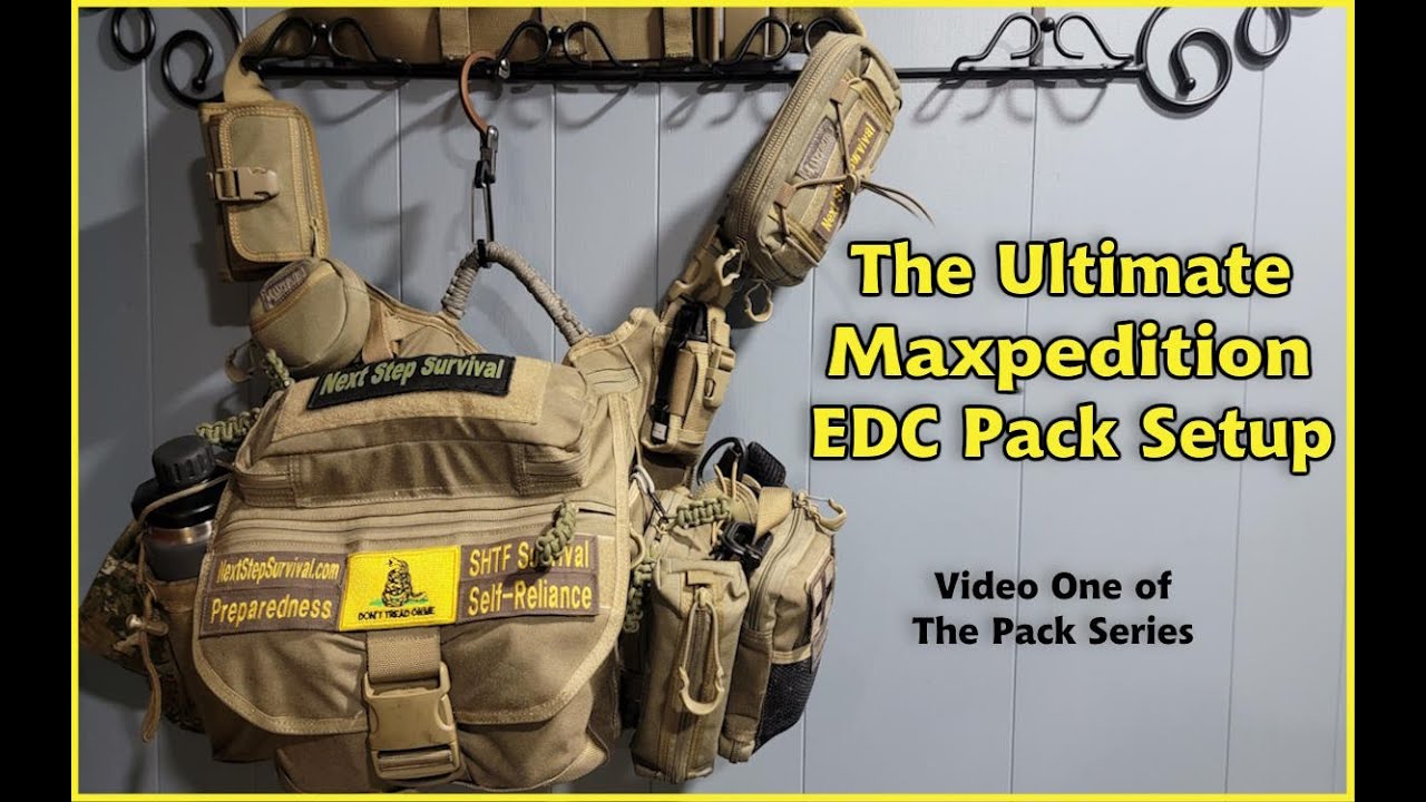 Комплектация Maxpedition EDC Pack Ultimate