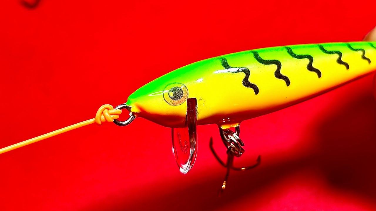 How to tie Palomar Knot on LURES