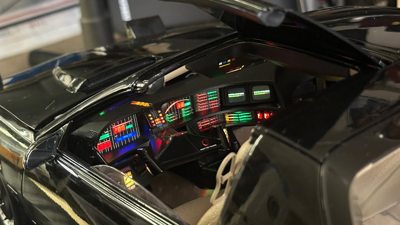 Build the knight rider kitt car by fanhome issues 107,108,109,110 
