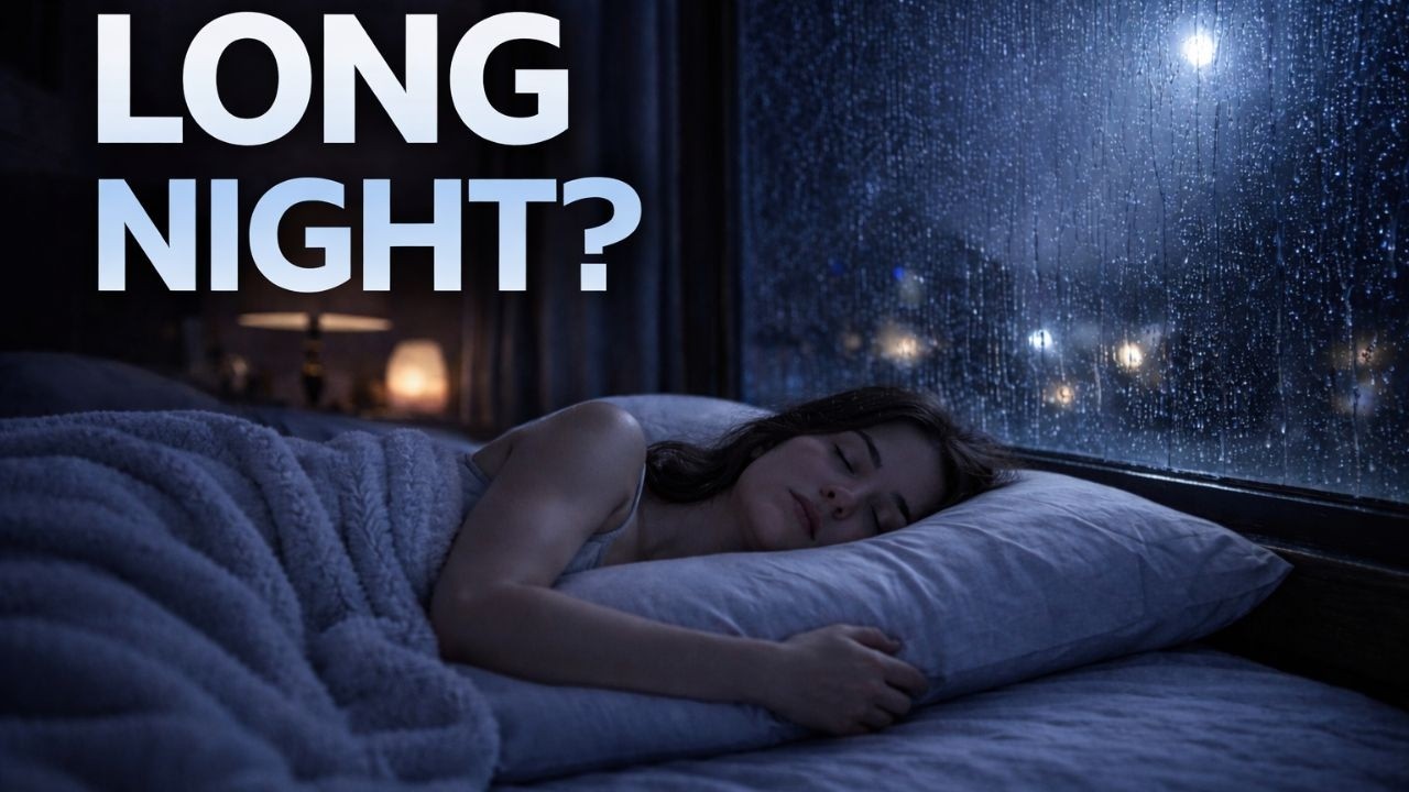 When You Can’t Sleep… Listen to the Rain Tonight 🌧️ | Rain on Window Sounds for Deep Sleep