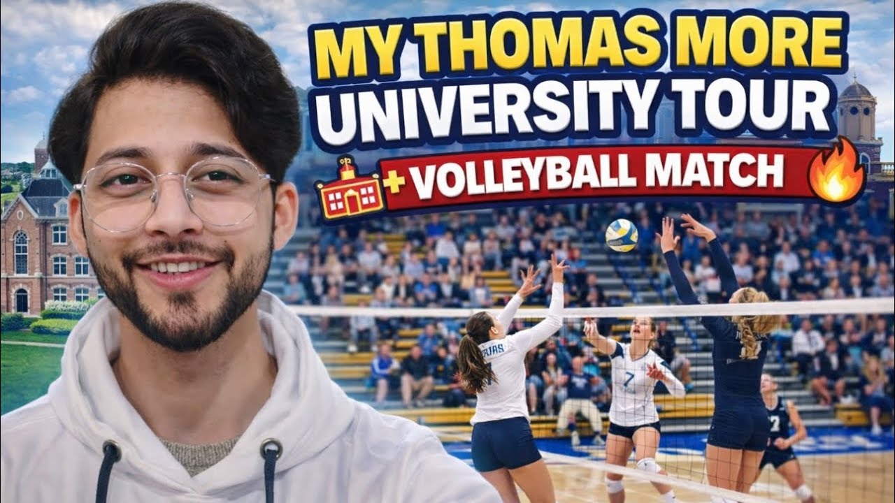 A visit to a Thomas More University with friend #funny #vlog #travel #youtube 