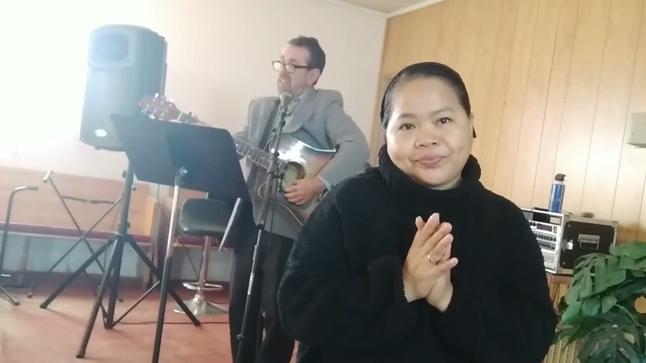 Ginanahan na ang asawa q  kumanta(awitan natin c Lord)