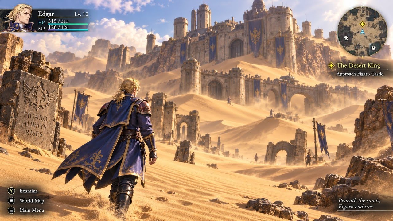 Final Fantasy VI Remake - Gameplay Exploration 3