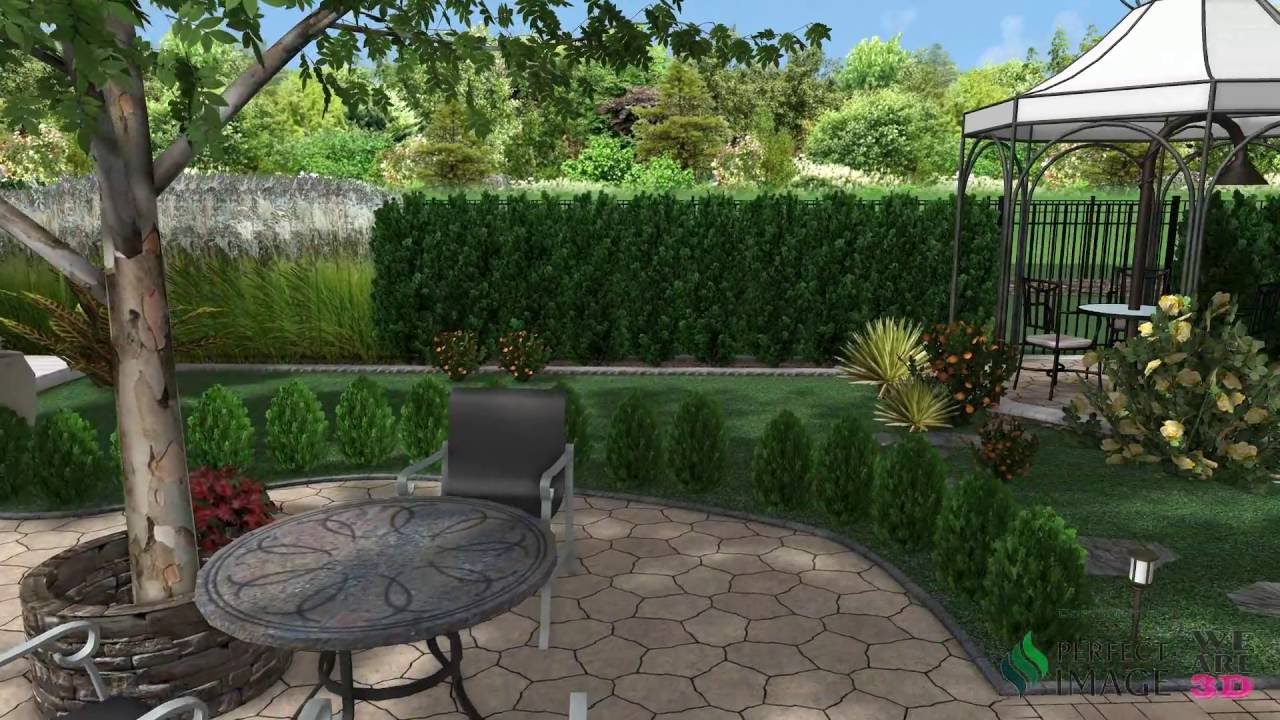 A virtual tour in the Mediterranean  garden