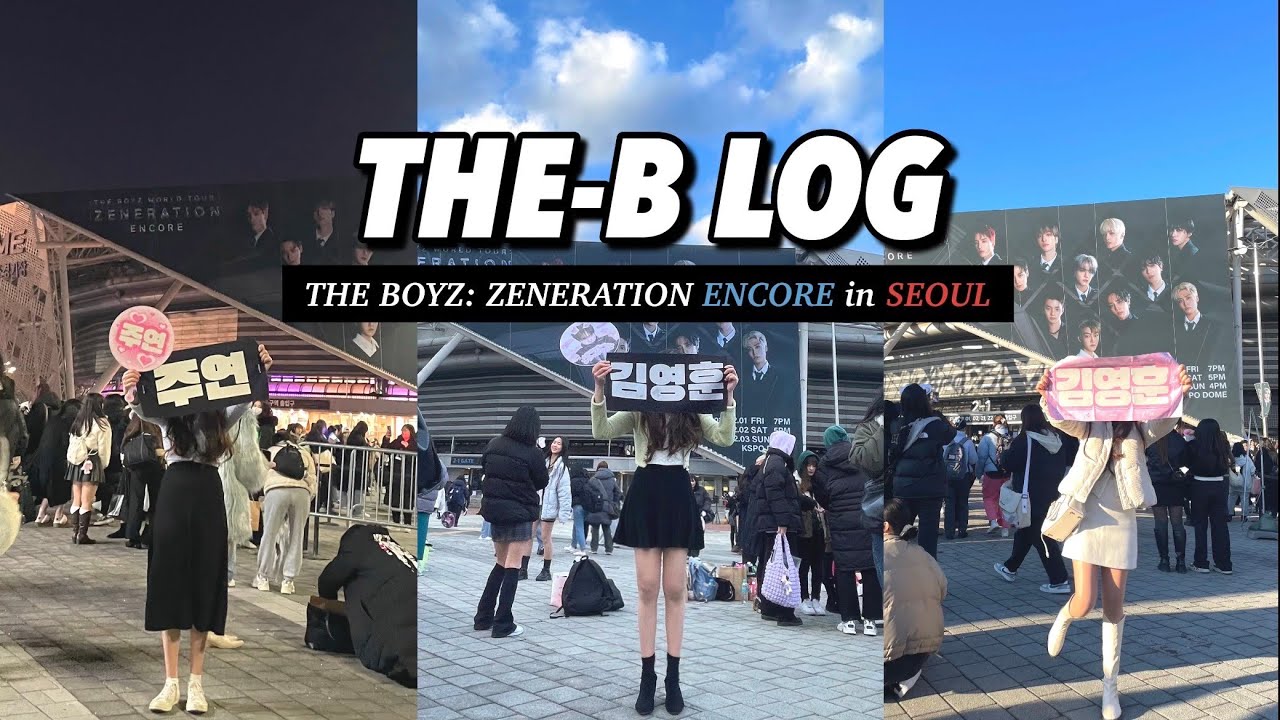 [더비로그] 더보이즈 제너레이션 앙콘 올콘 브이로그 | 2층 플로어 시야 | 쥬프 빵비 | 콘서트 엠디 | ZENERATION | 덕질 | 체조 |THE BOYZ | THEBLOG