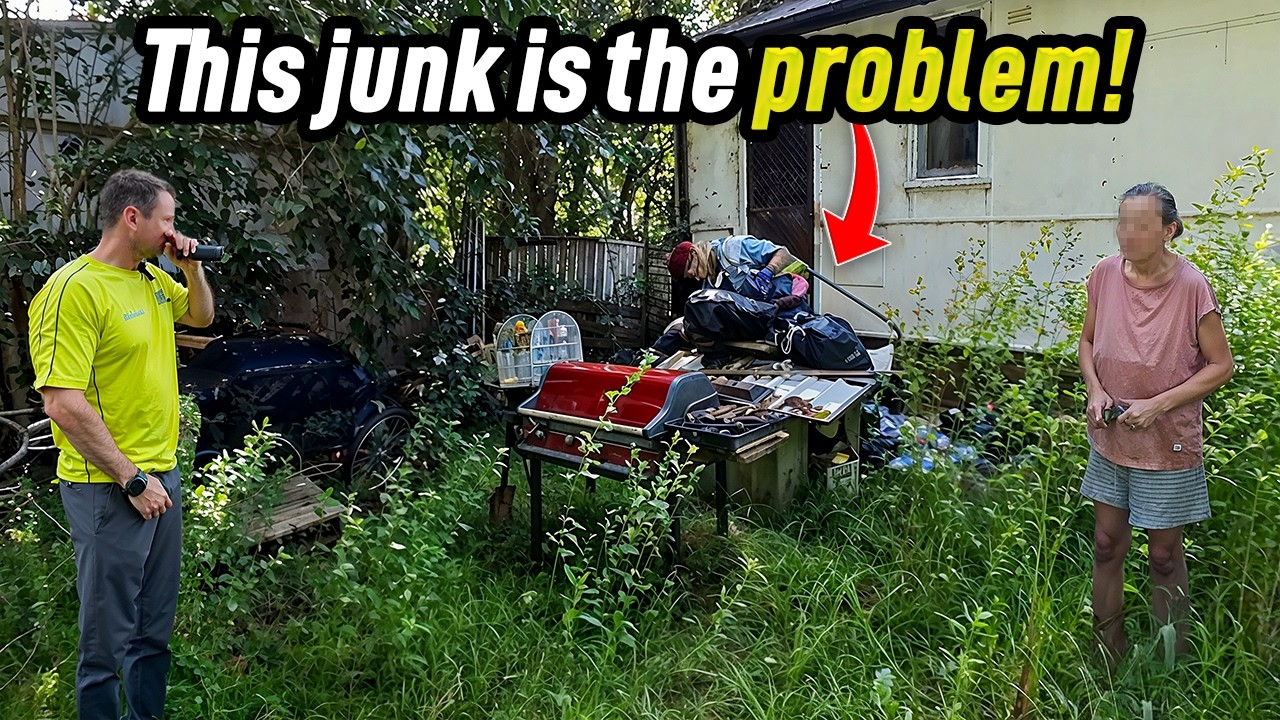 This Lady's Yard Was SO BAD I Almost Had To Walk Away!