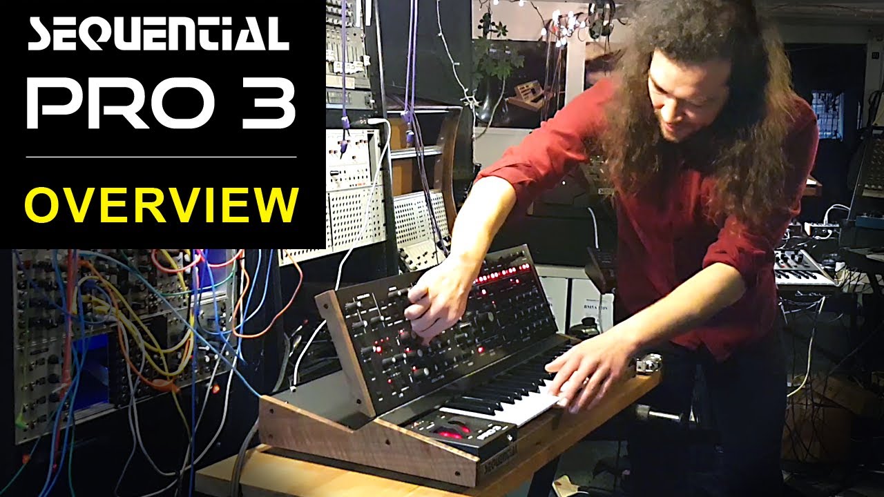 SEQUENTIAL PRO 3 - Overview & Synth Demo by Carson Day