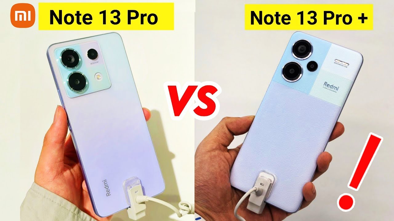 Redmi Note 13 Pro 5G vs Pro+ | أقوى مقارنة والنتائج عكس التوقعات !!