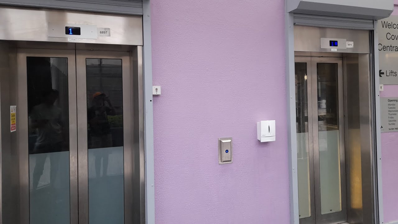 Doors Get Stuck! Modernised 2024 Concept Lifts at Coventry Library
