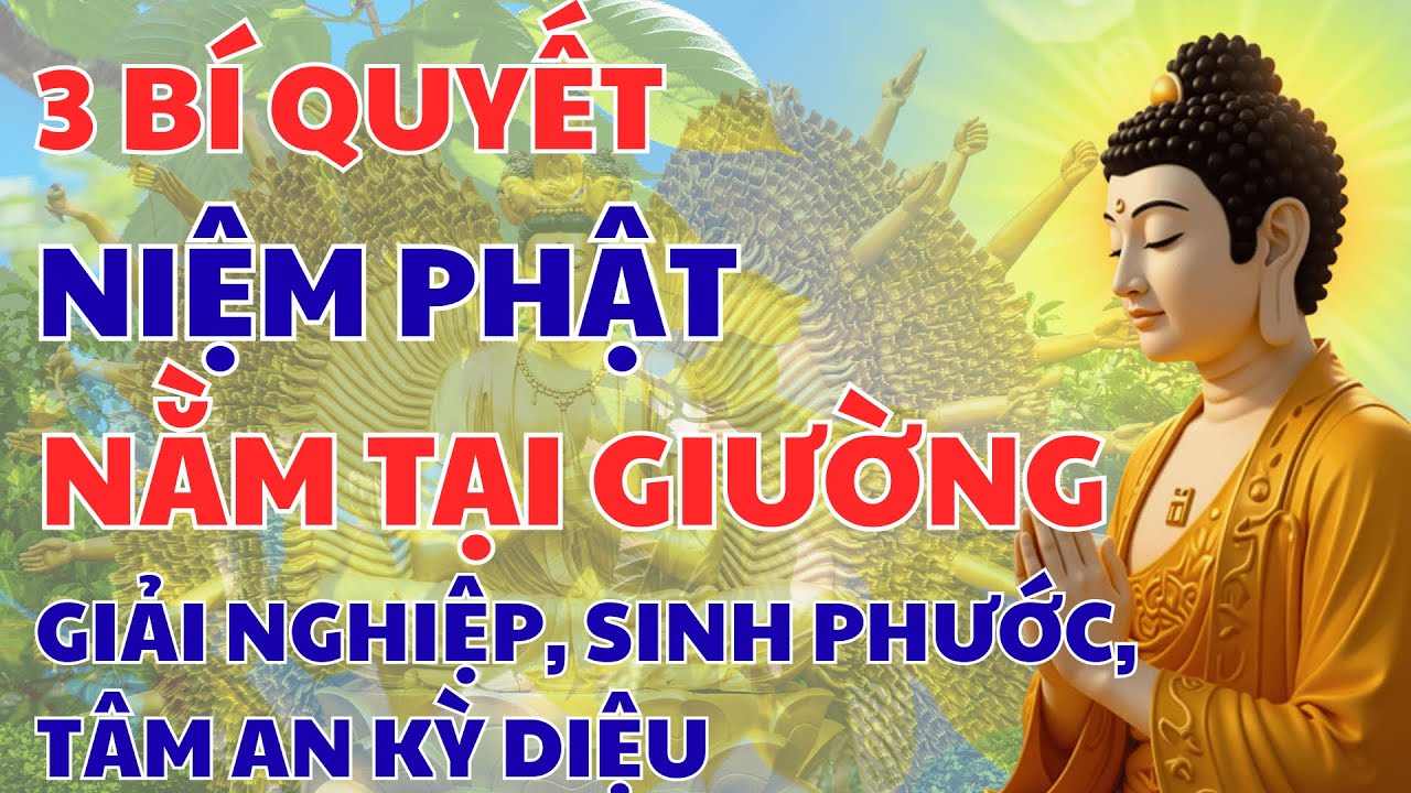 3 Bí Quyết Niệm Phật Nằm Tại Giường – 10 Phút Mỗi Đêm Thay Đổi Cuộc Đời