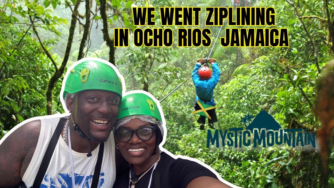 Ziplining at Mystic Mountain in Ocho Rios, Jamaica! 🇯🇲 | Come Adventure with Me!