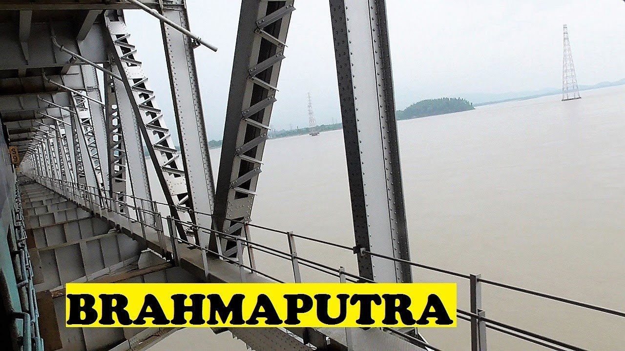 Secunderabad Kamakhya Cross 2.2 KM Mighty Brahmaputra River | Naranarayan Setu