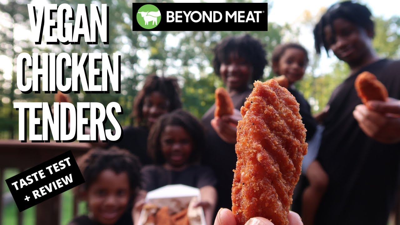 NEW VEGAN BEYOND CHICKEN TENDERS Review!