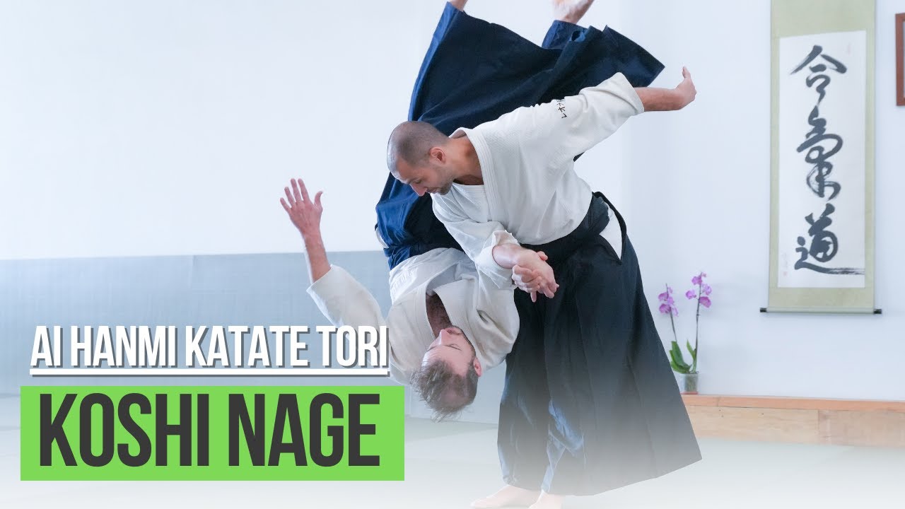 4 formas de fazer Koshi Nage : Ai Hanmi Katate Tori Koshi Nage