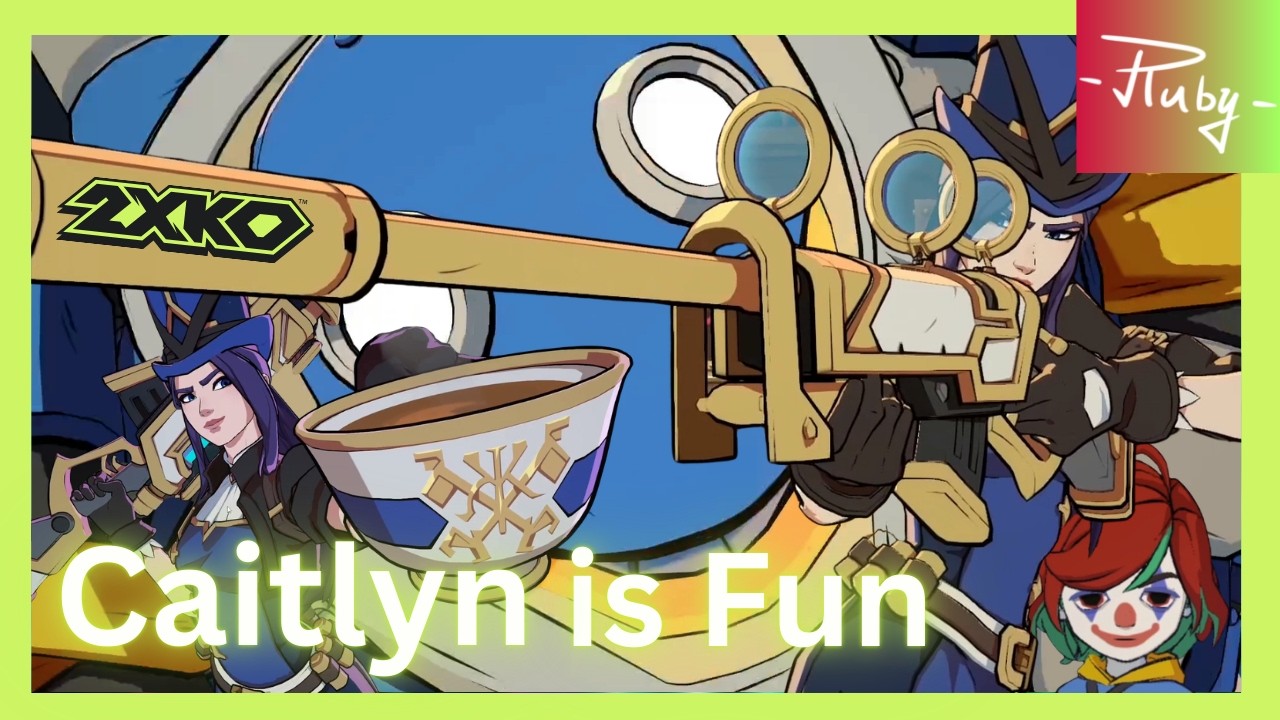 Caitlin team Try out ||  2XKO Gameplay