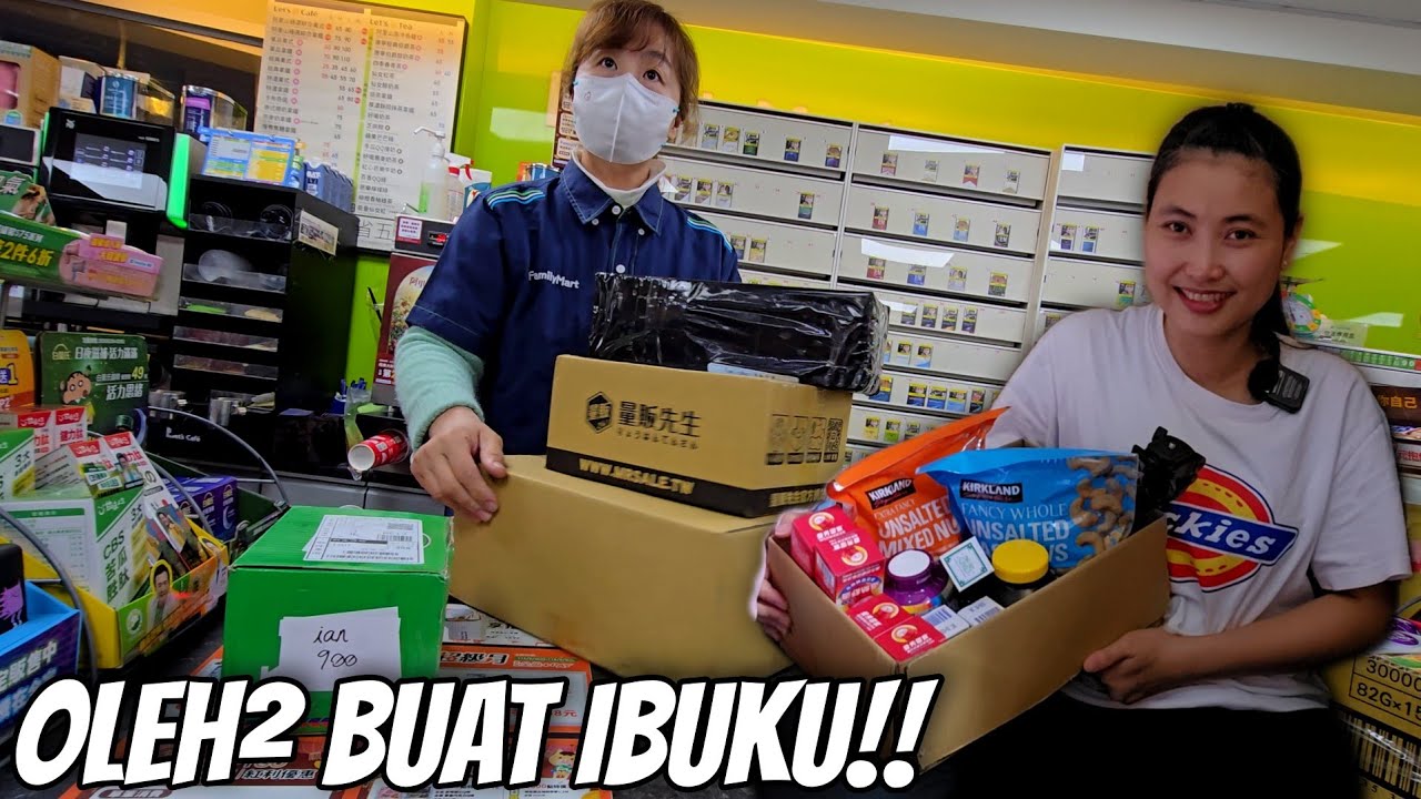 UNBOXING PAKET OLEH-OLEH BUAT IBUKU‼️