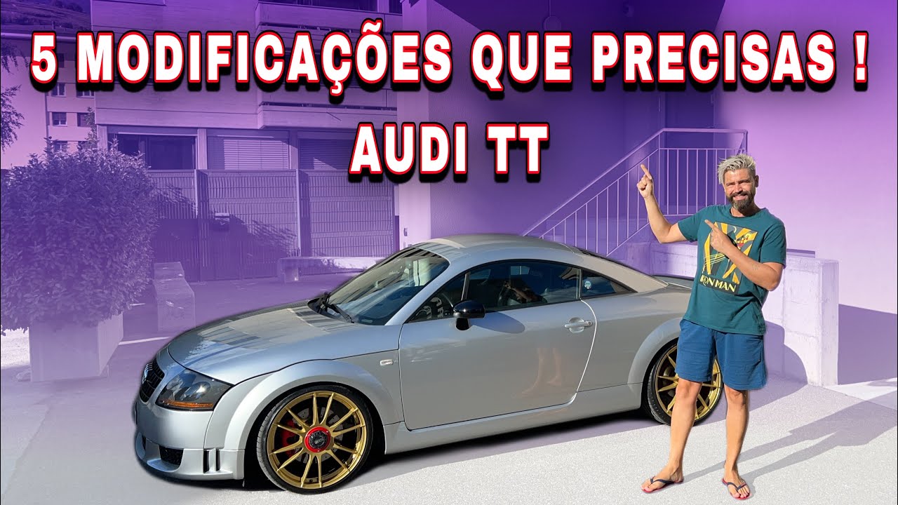 5 ITENS ESSENCIAIS Para Audi TT Mk1 8N