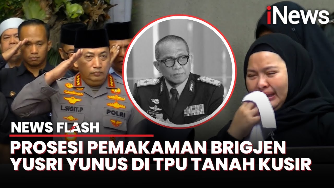 Keluarga Lepas Brigjen Pol Yusri Yunus dengan Air Mata, Listyo Sigit Turut Hadir | News Flash